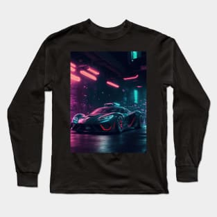 Underground Velocity Sports Car Long Sleeve T-Shirt